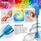 Epoxy Resin Mixer Silicone Paddles - 12 Reusable Pixiss Multipurpose Bidirectional Paint Stirrer for Drill Epoxy & Paint Mixer Drill Attachment - Paint Stirrers Epoxy Stirrer - Paint Mixer for Drill